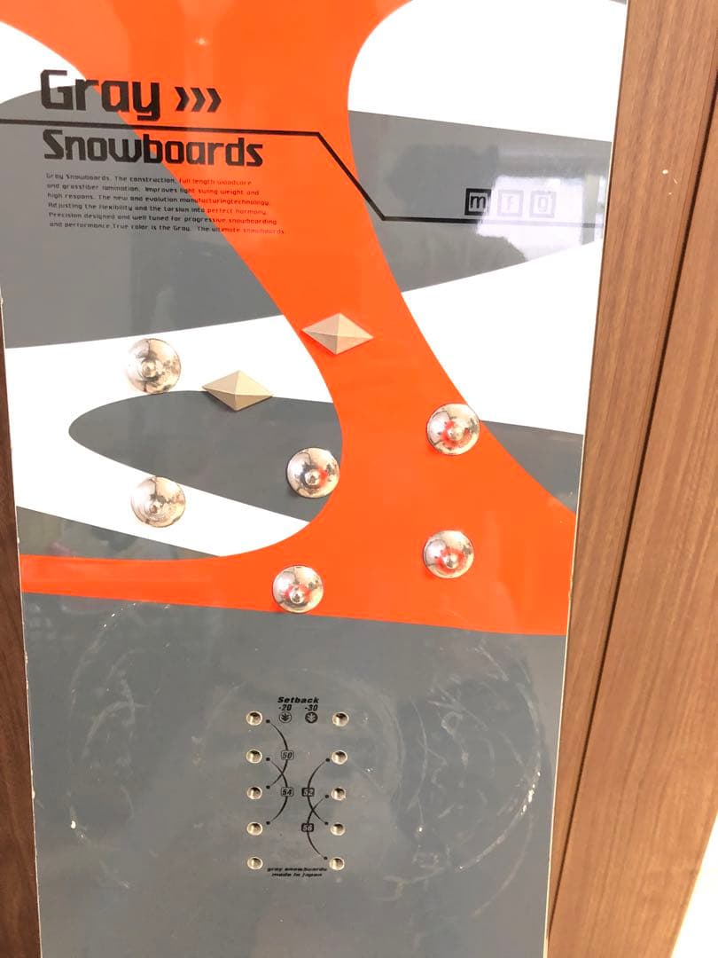 gray スノーボード 板 156.5 cm キャンバー フリースタイル