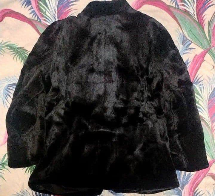 美品●Chombert●サガミンク●シェアード●コート●銀サガ●ネーム刺繍なし