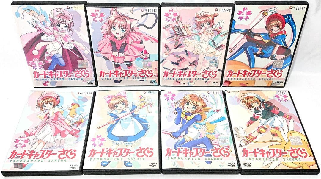 カードキャプターさくら【DVD】全15巻セット