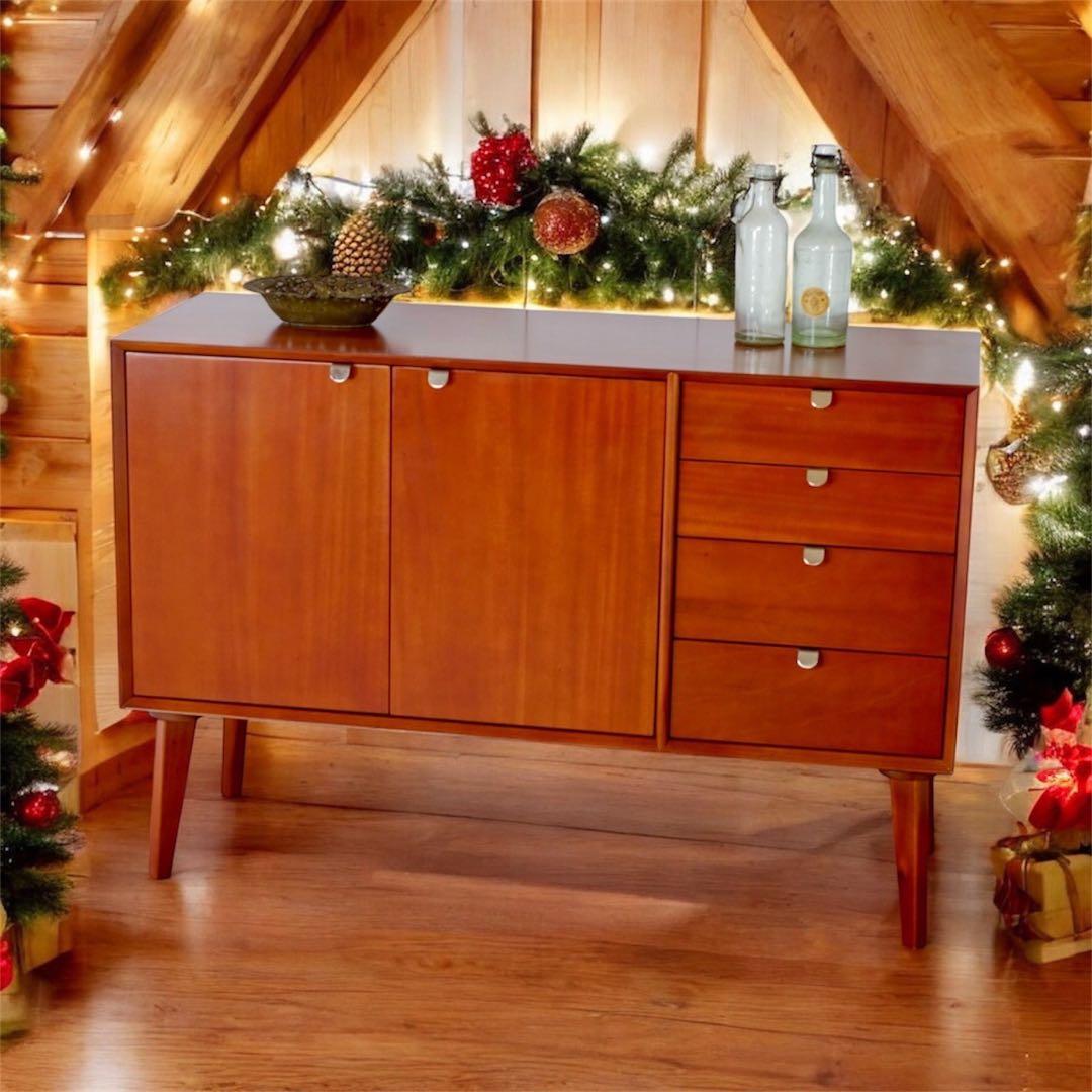 B 新品 リビングボード キャビネット 収納 北欧 サイドボード 本棚 書斎