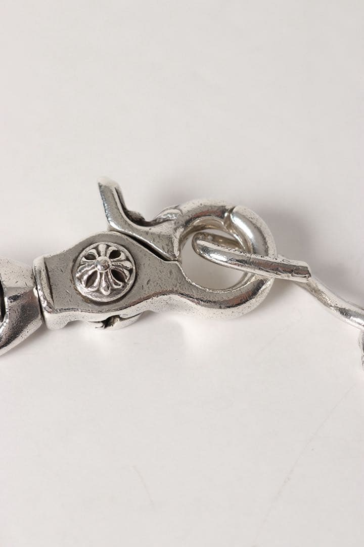 ☆Chrome Hearts 1クリップショート ウォレットチェーン シルバー