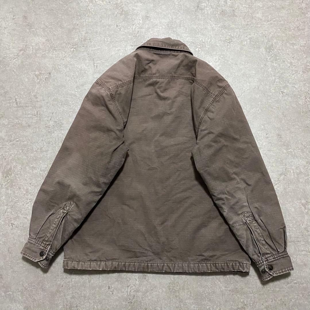 Carhartt ワークジャケット 中綿 フェード M ブラウン