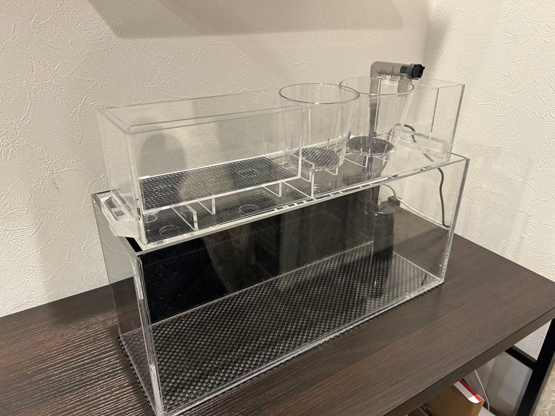上部濾過式アクア水槽　アクアリウムにも最適！