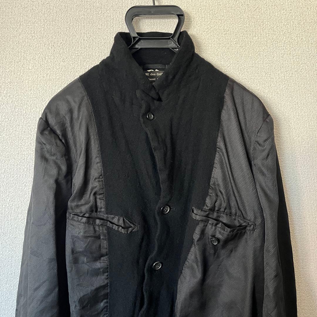 コムデギャルソンオムオムプリュス 縮絨 コート ジャケット 21AW 捻れ