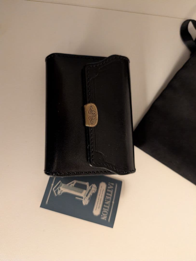 池之端銀革店　Dual サドルプルアップ コンパクトウォレット