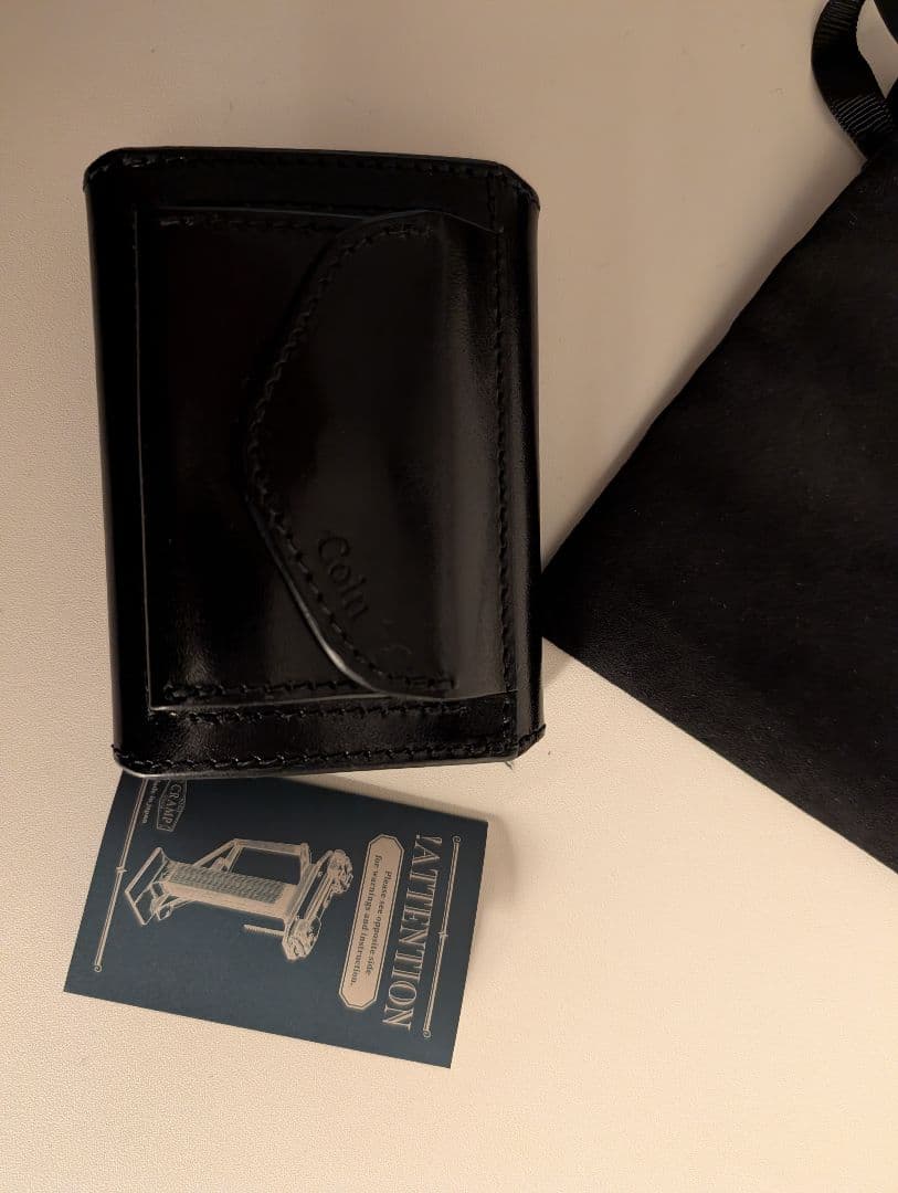 池之端銀革店　Dual サドルプルアップ コンパクトウォレット