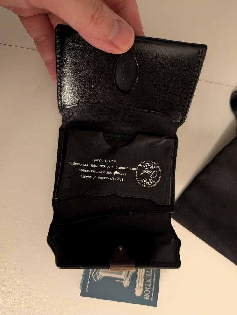 池之端銀革店　Dual サドルプルアップ コンパクトウォレット