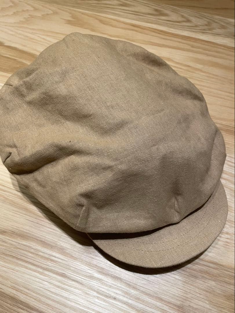 atlast&co ベージュ キャスケット サイズ7 1/2