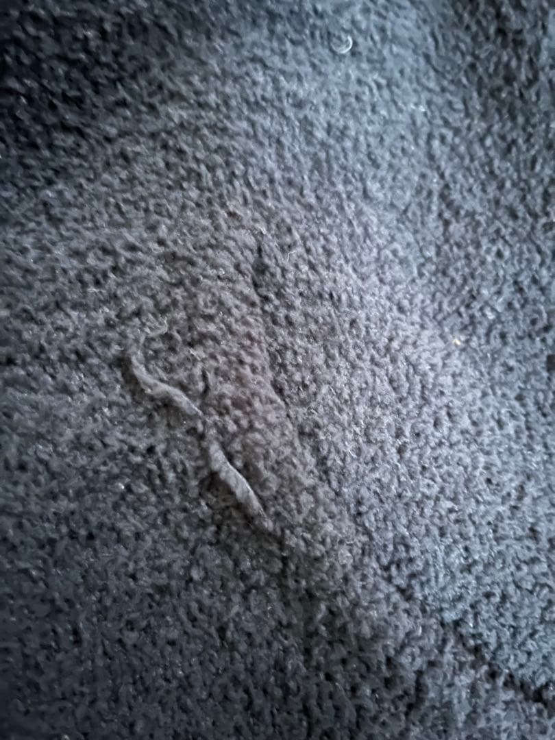 未使用品　カシウエア　kashwere 黒 フルジッパー パーカー M タグ付き