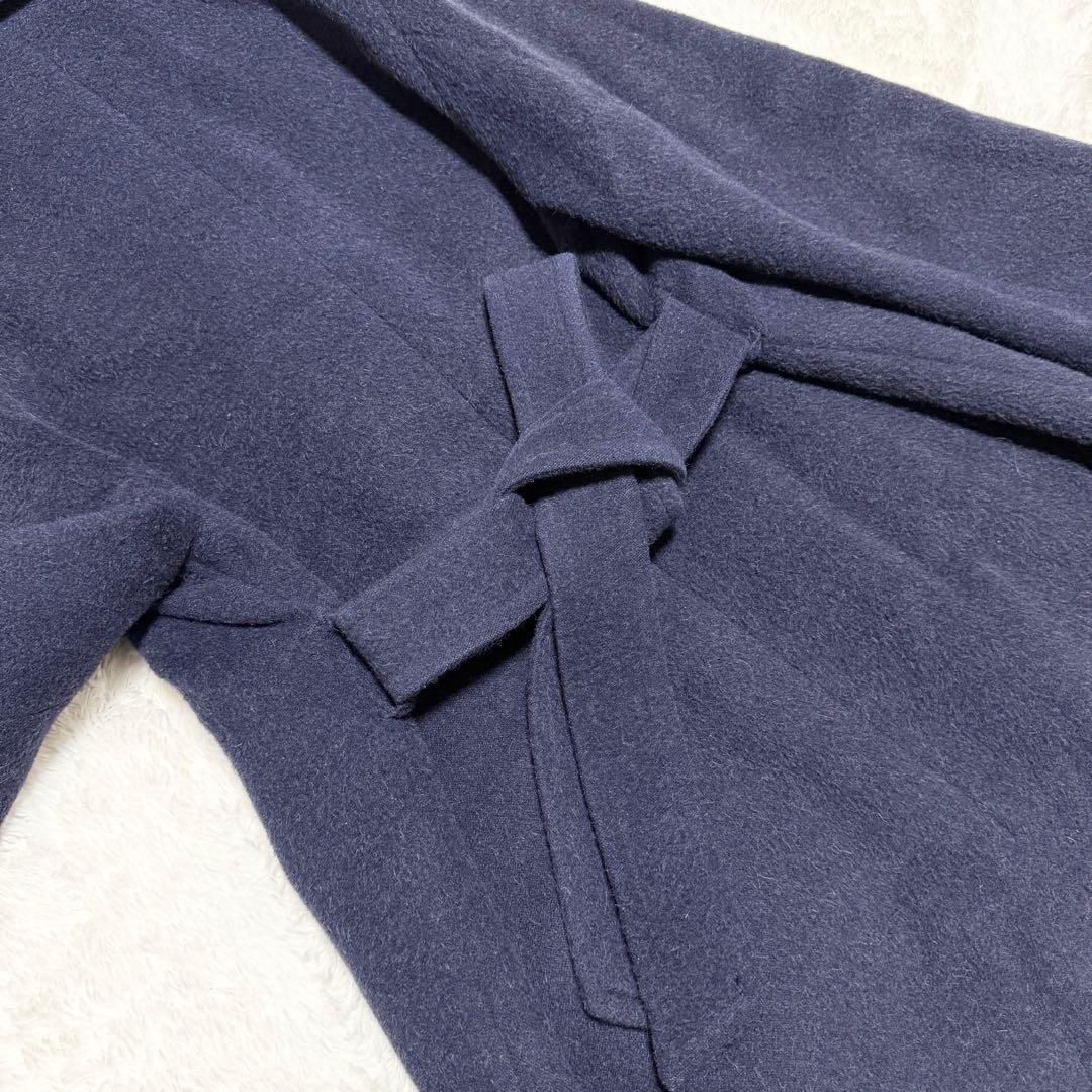 近年モデル✨ IENA ダブルブレスト ベルテッド ロングコート アルパカ