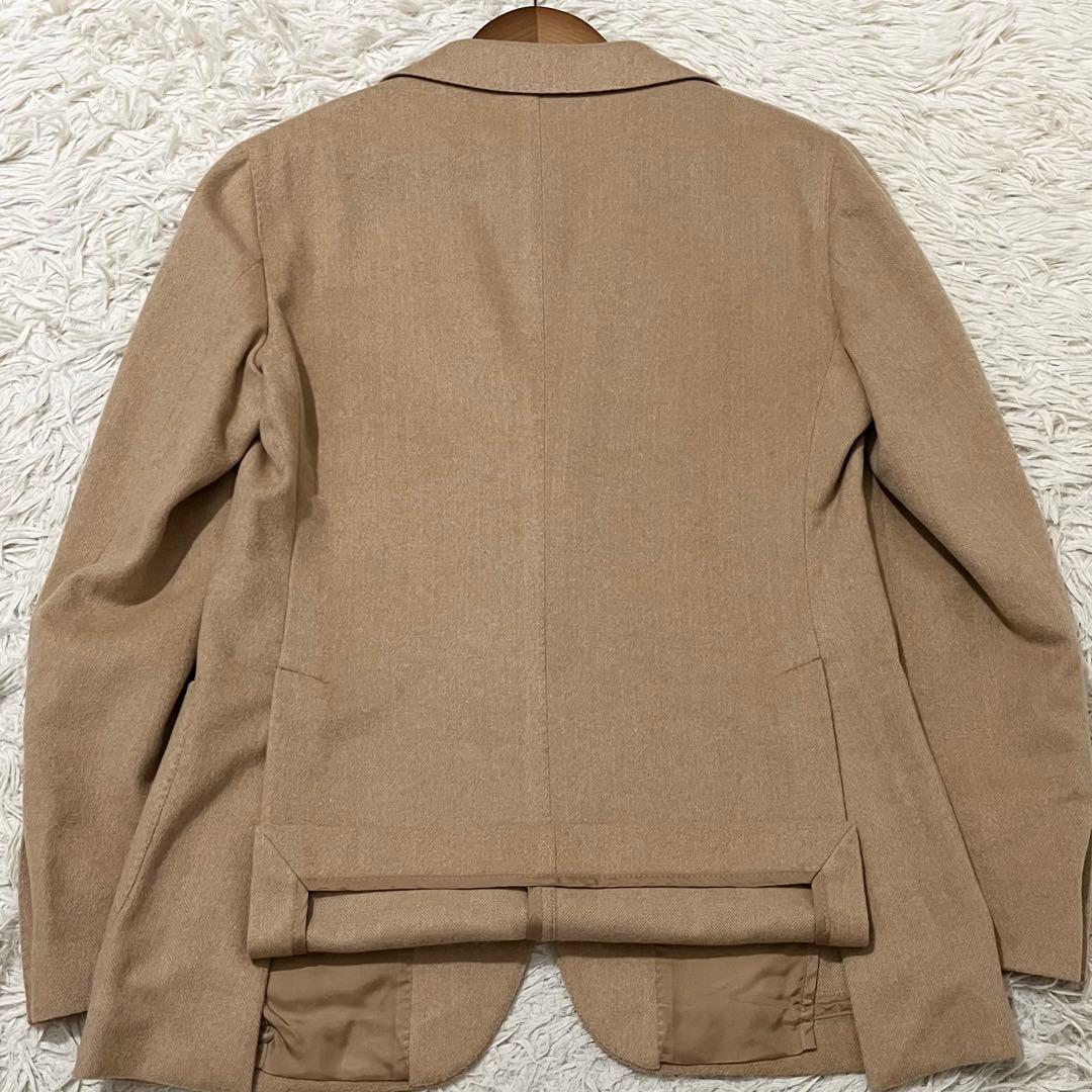 ✨美品✨タリアトーレ×ブリッラ　ジャケット　ヘリンボーン　ベビーキャメル　46