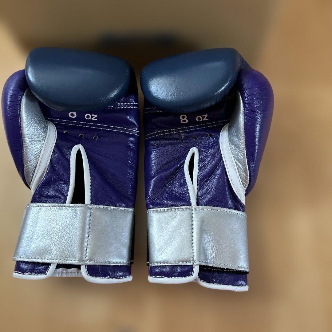 ウイニング Winning ボクシンググローブ 8オンス　ネイビー/シルバー