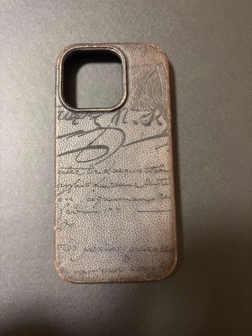 BERLUTI レザー iPhone16proケース
