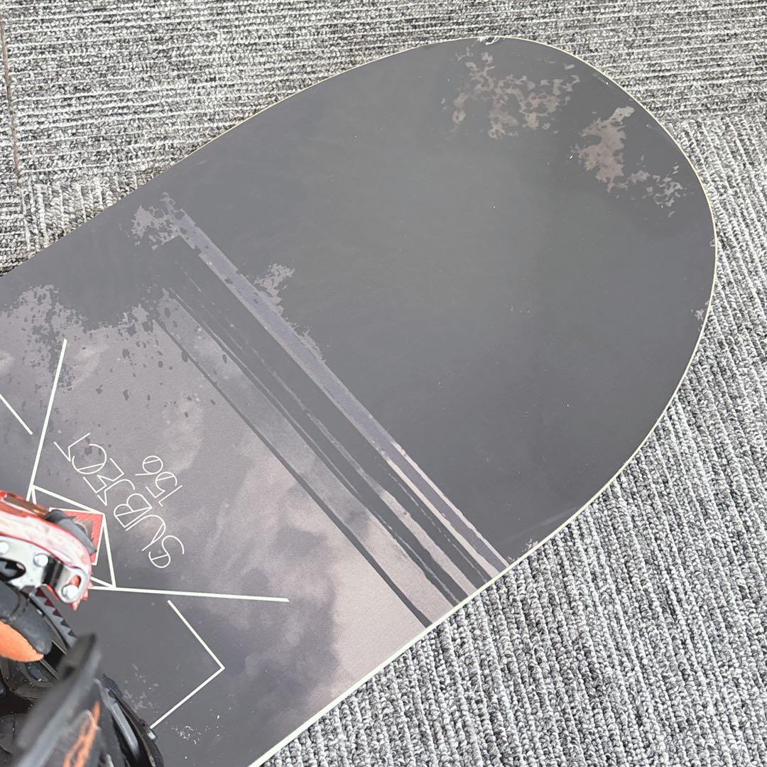 34美品❗️超豪華❗️サロモン メンズスノーボードセット★スノボ156cm+ビン付