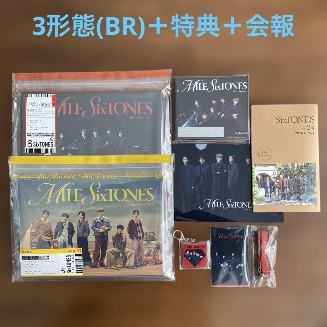MILESixTONES 3形態（Blu-ray）➕特典全て➕FC会報#24