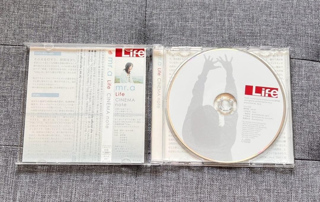 mr.a(綾野剛）Life CINEMA note　CD