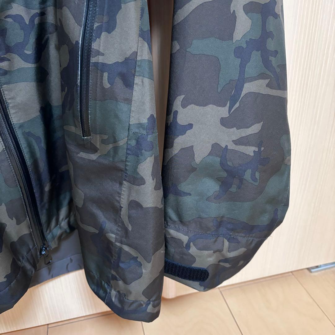 【美品】DAIWA GORE-TEX 防寒着　迷彩　グリーンカモ　サイズM