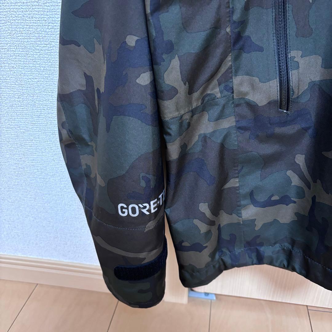 【美品】DAIWA GORE-TEX 防寒着　迷彩　グリーンカモ　サイズM