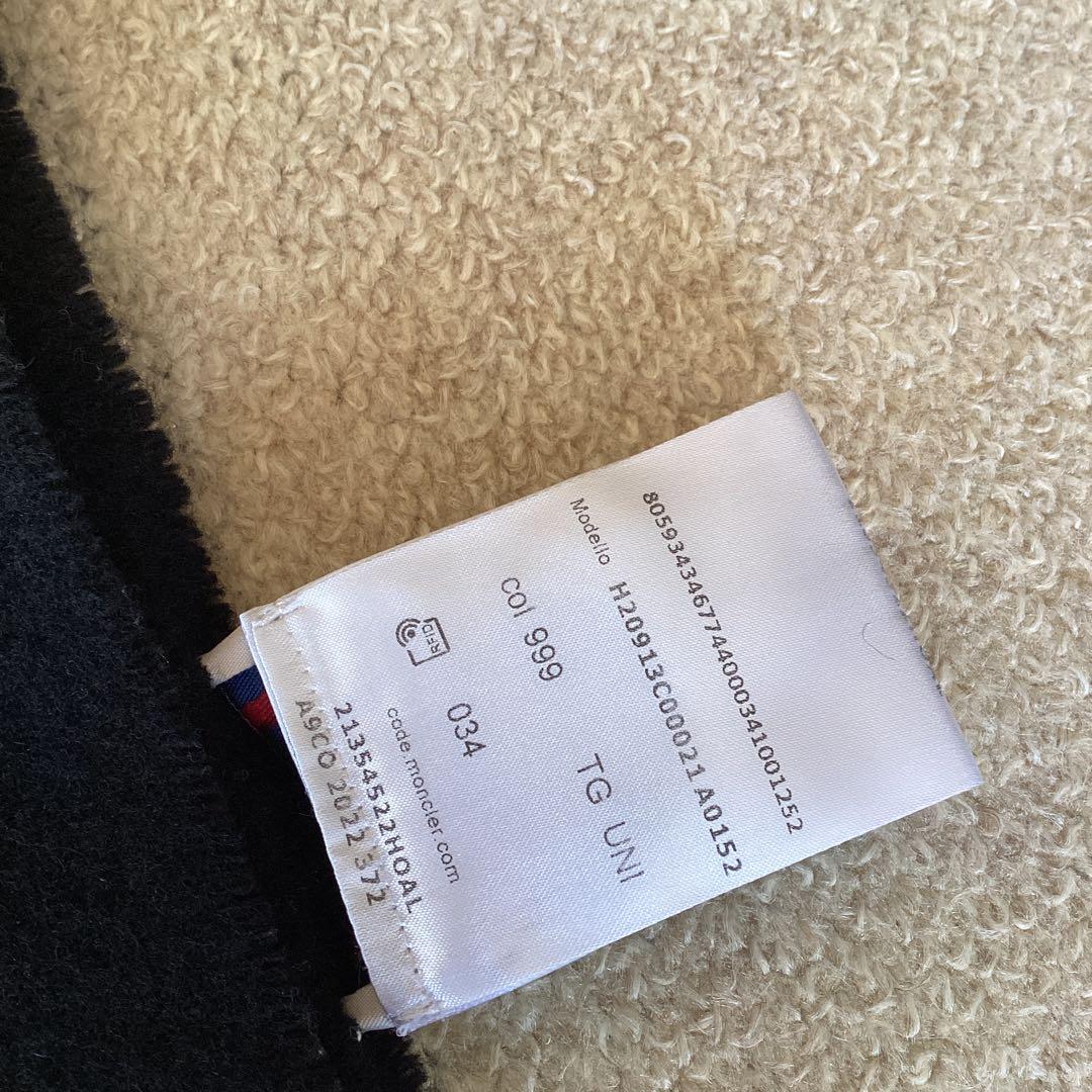 MONCLER ウールマフラー