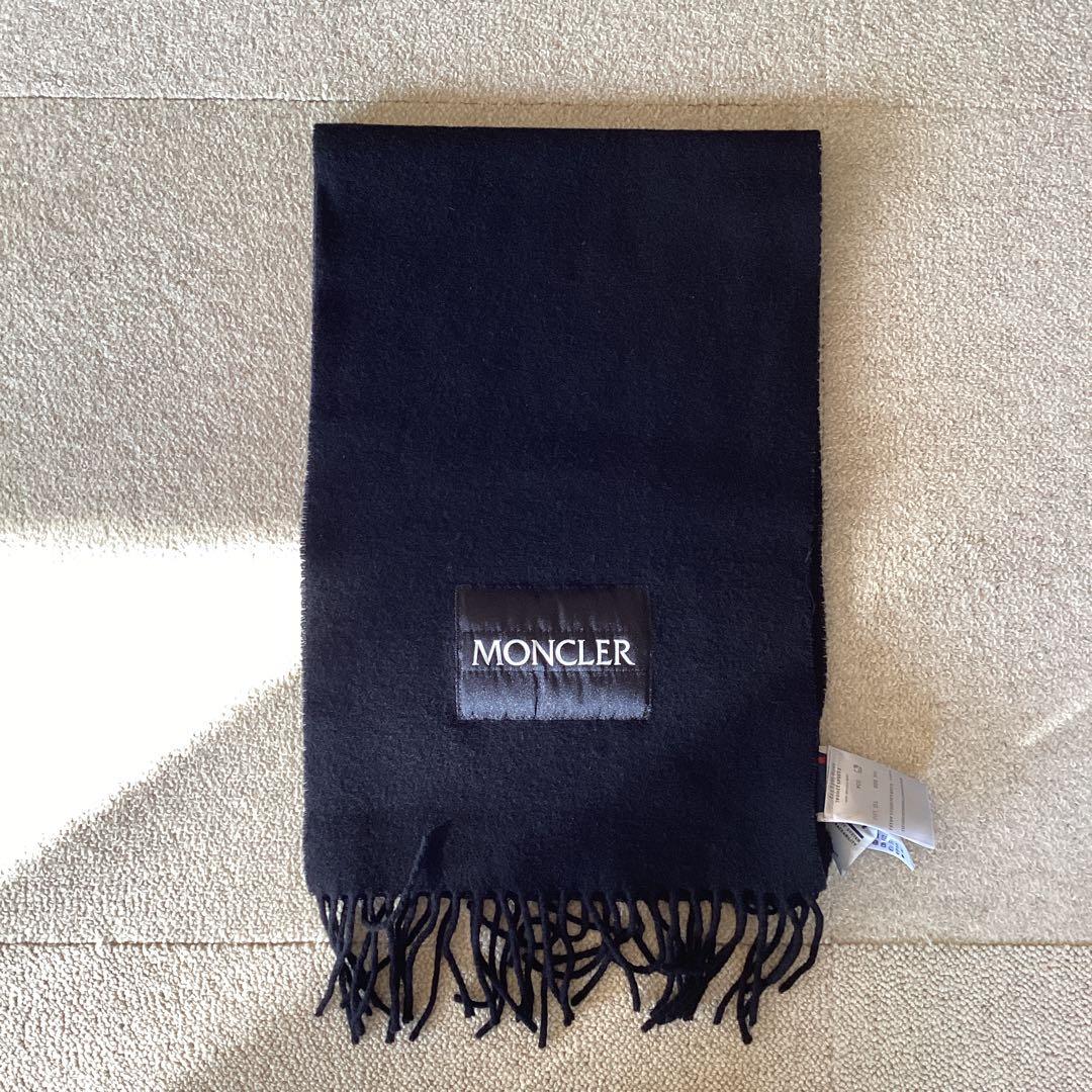 MONCLER ウールマフラー