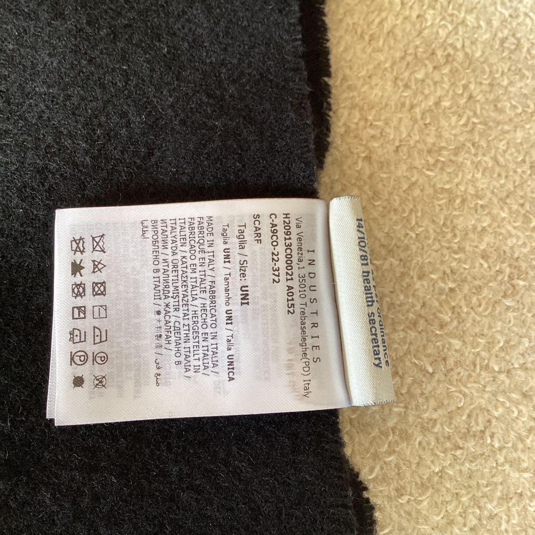 MONCLER ウールマフラー