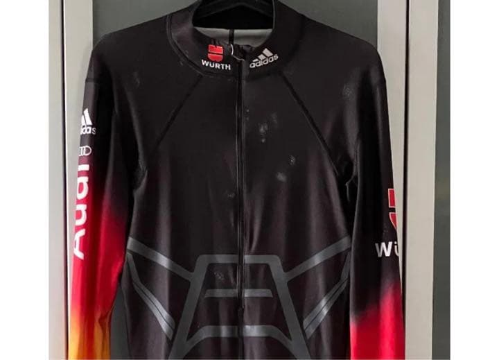 クロスカントリースキー　Adidas ドイツ代表　レーシングワンピース