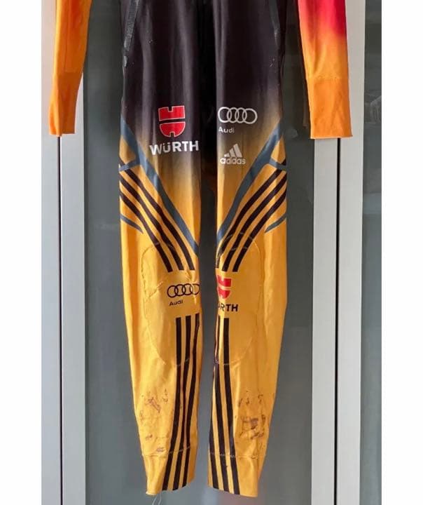 クロスカントリースキー　Adidas ドイツ代表　レーシングワンピース