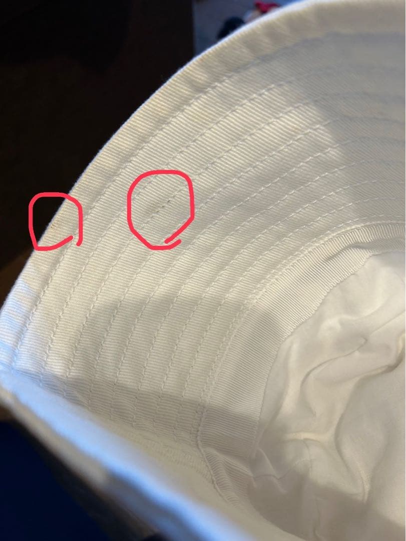 PATOU バケットハット XS ホワイト