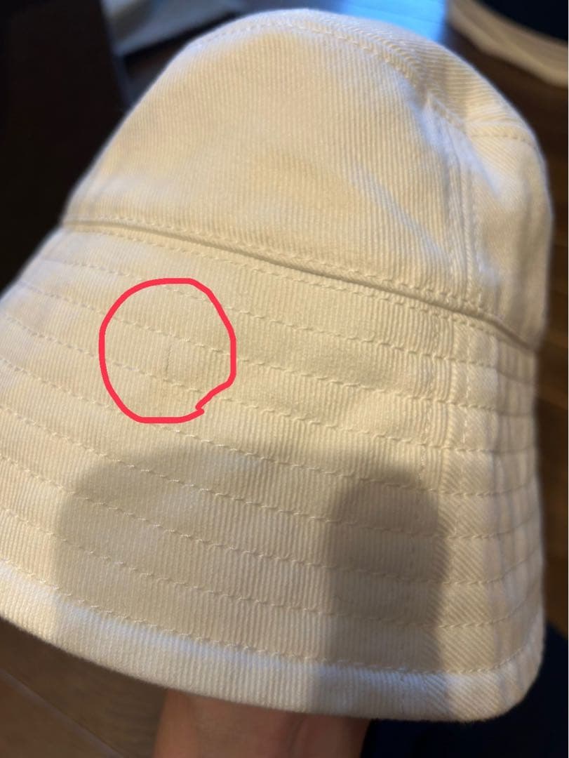 PATOU バケットハット XS ホワイト