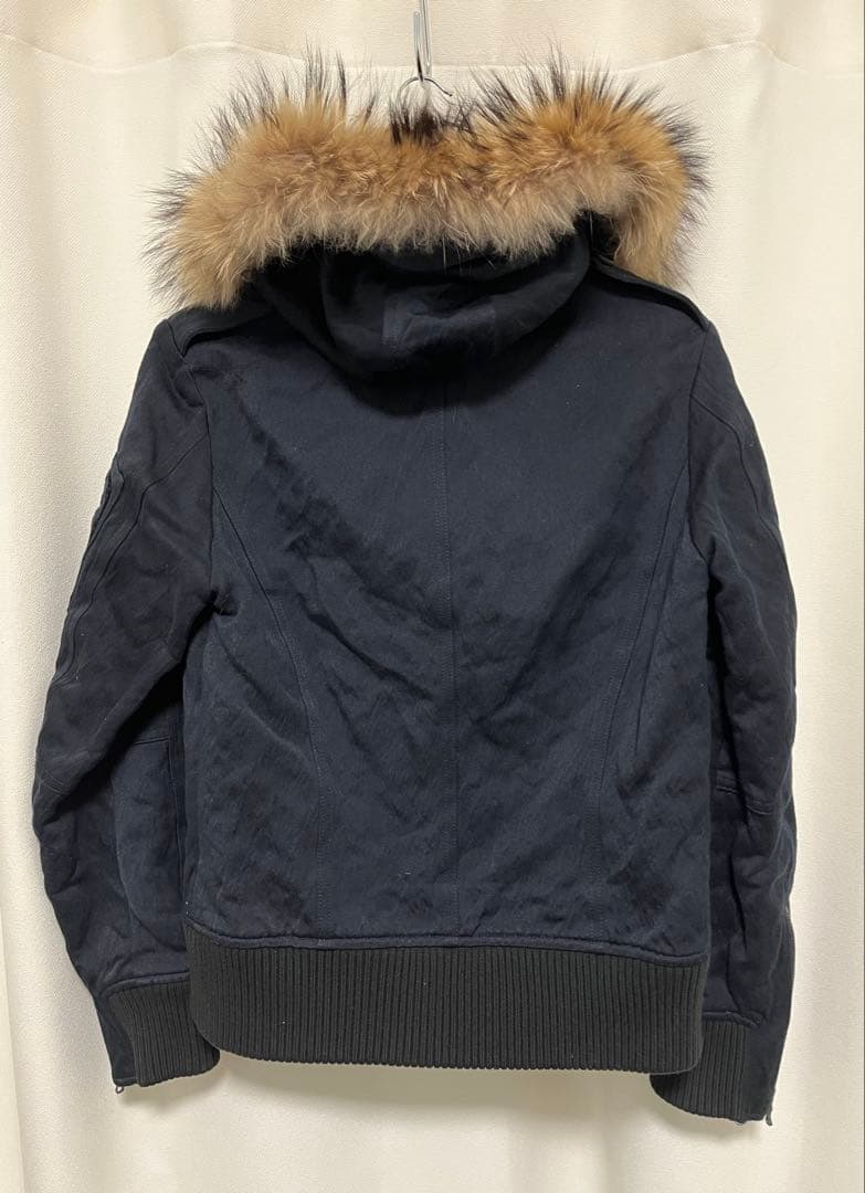 SHELLAC シェラック N/ステンレス高密度ツイルN2B ジャケット 黒48