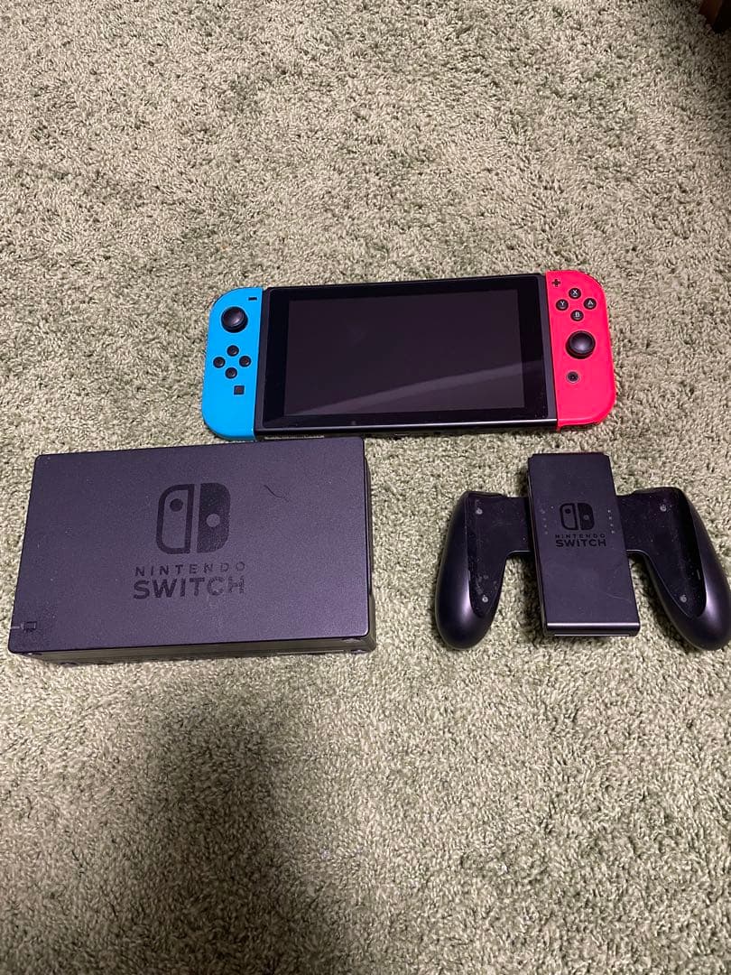 Nintendo Switch ネオンブルー/ネオンレッド 本体（スタンドなし）