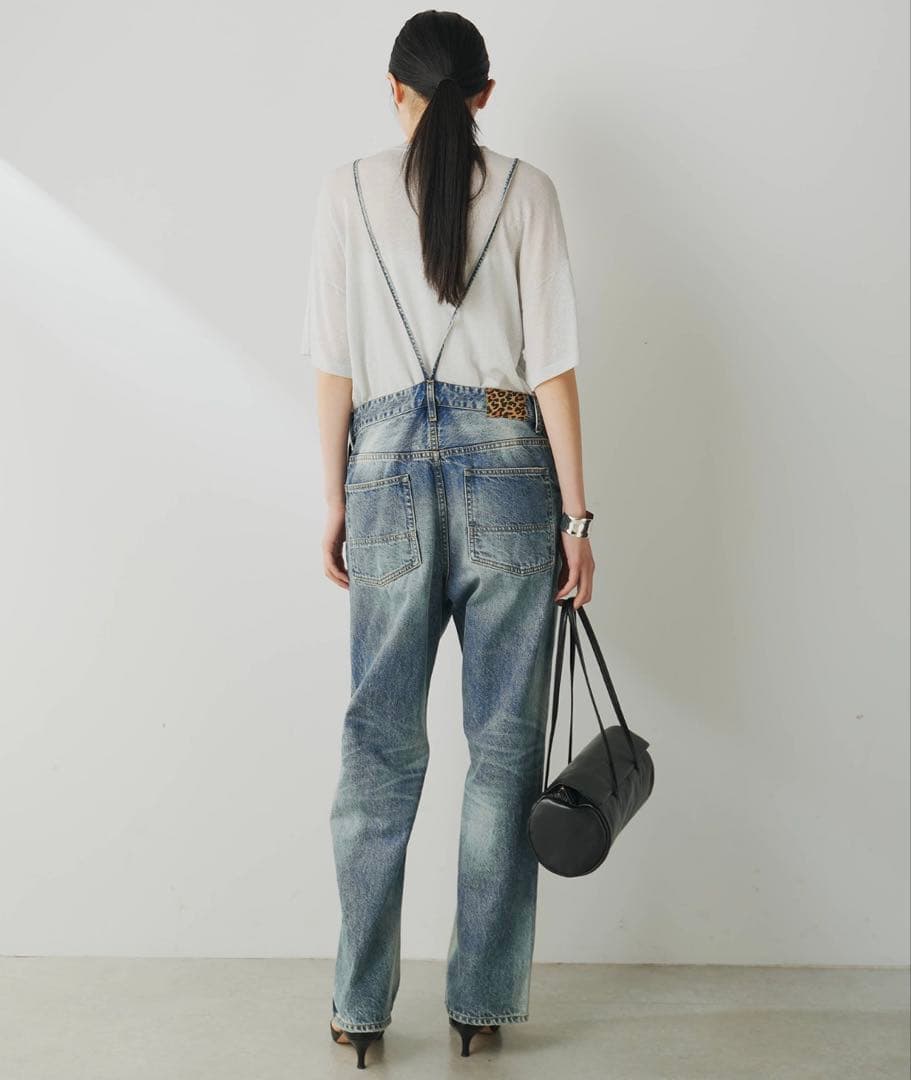 美品 Whim Gazette デニムオールインワン2