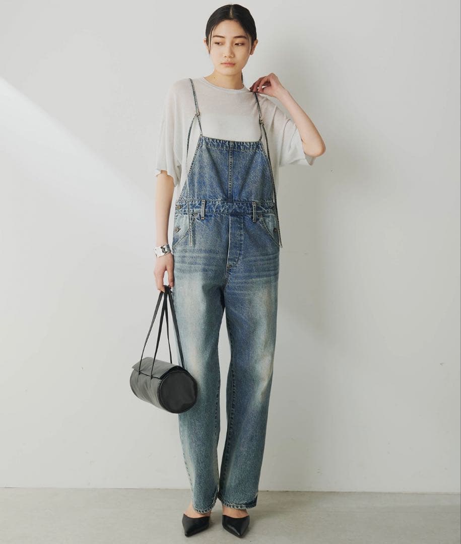 美品 Whim Gazette デニムオールインワン2