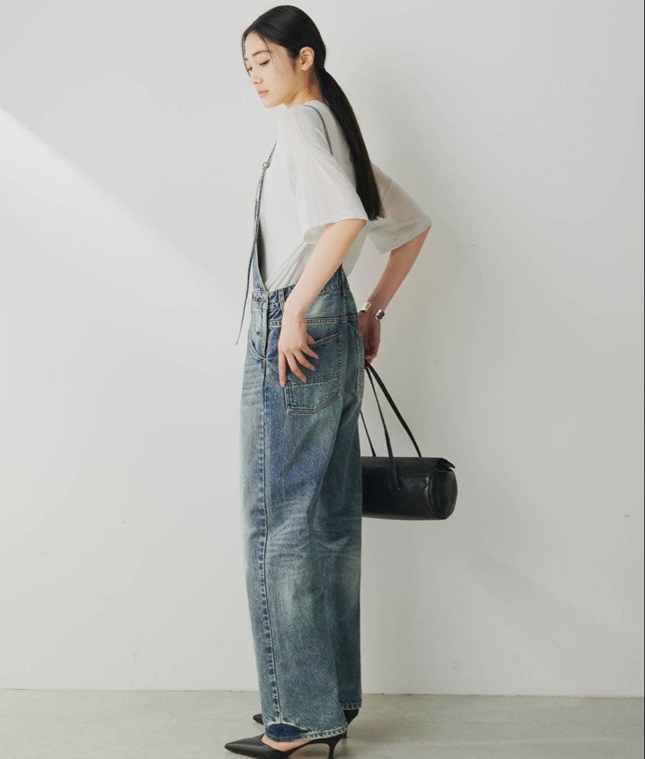 美品 Whim Gazette デニムオールインワン2