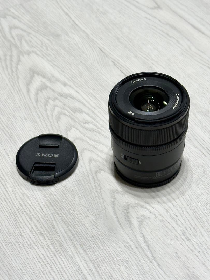 【美品】SONY E 15mm F1.4 G SEL15F14G