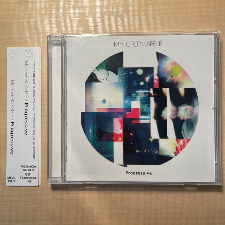 Mrs.GREENAPPLE 「Progressive」サイン入り 2015年