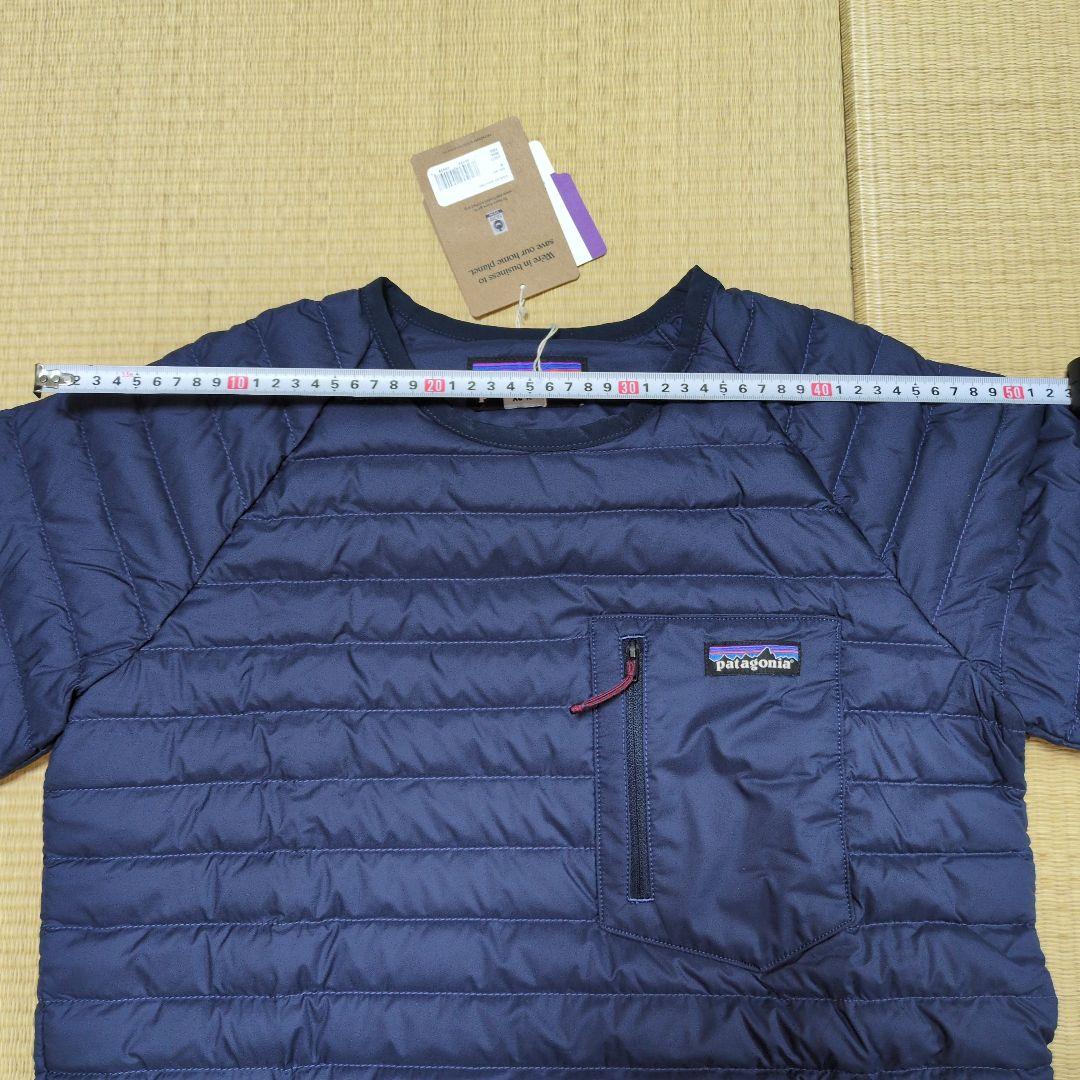 【未使用】パタゴニア サイレントダウンクルー（ネイビー・MEN’S XS）