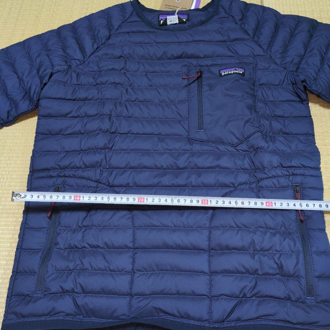 【未使用】パタゴニア サイレントダウンクルー（ネイビー・MEN’S XS）