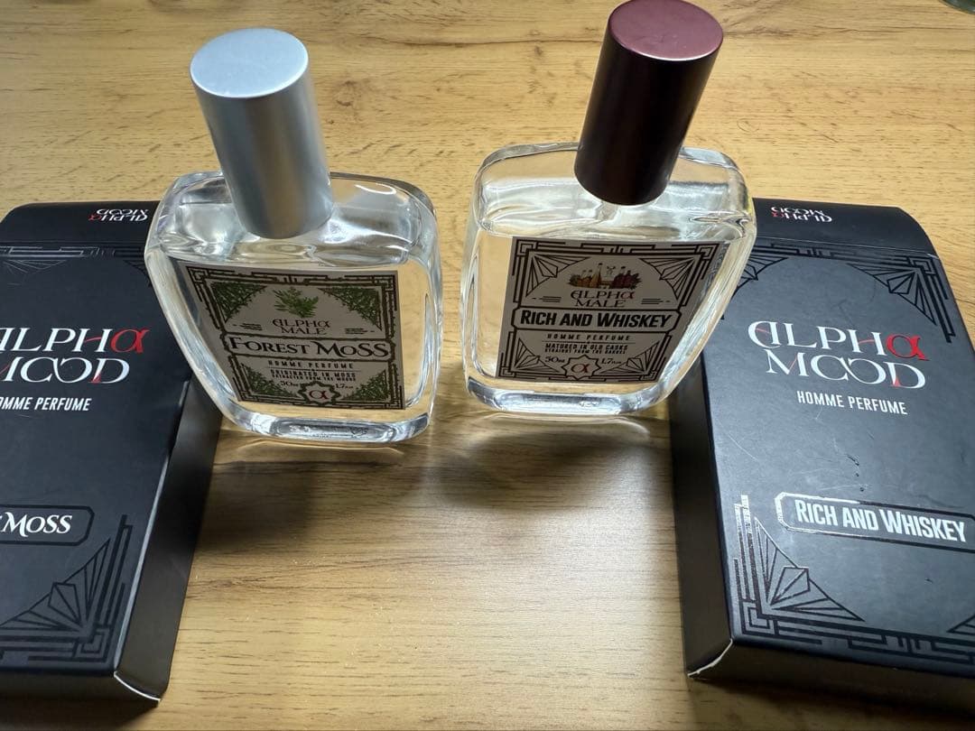 ★アルファメイル　オム　パフューム ★リッチアンドウイスキーとフォレストモス