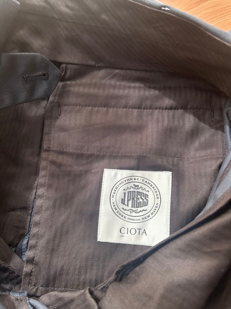 シオタ J.プレス チノ アイビースラックス PTLM-119 未使用