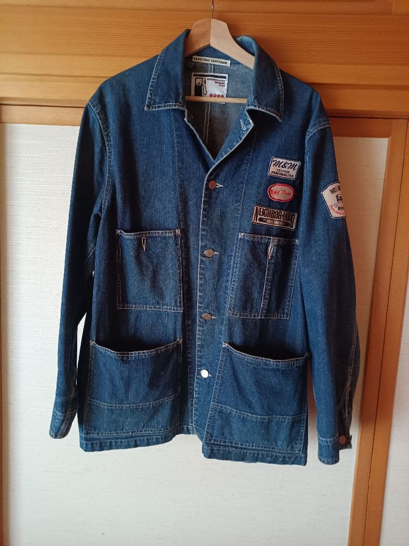 ネイバーフッド、M＆M、エレクトリックコテージ、トリプルネームカバーオール