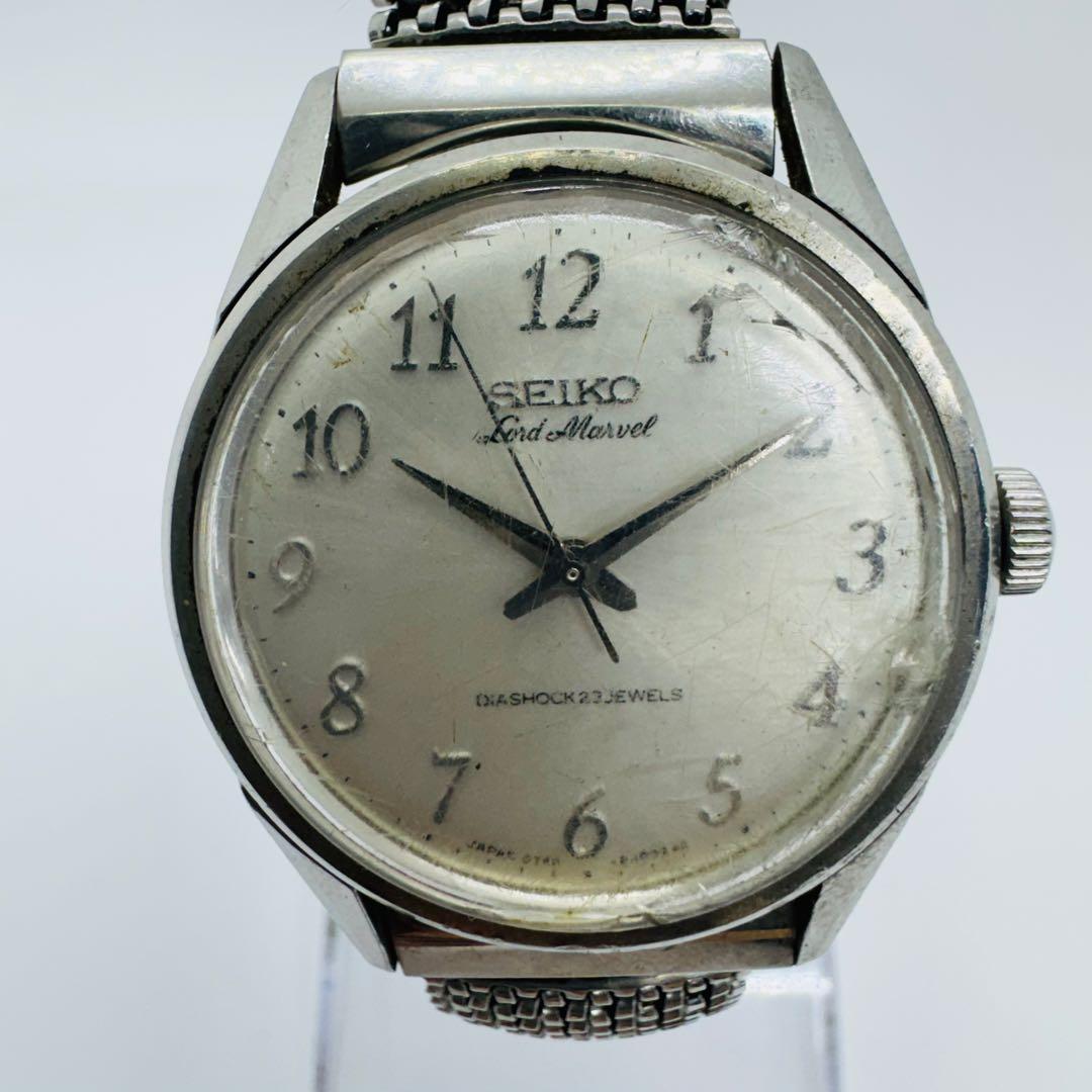 ✨SEIKO✨セイコー✨ロードマーベル✨ホワイト文字盤✨23JEWELS✨腕時計