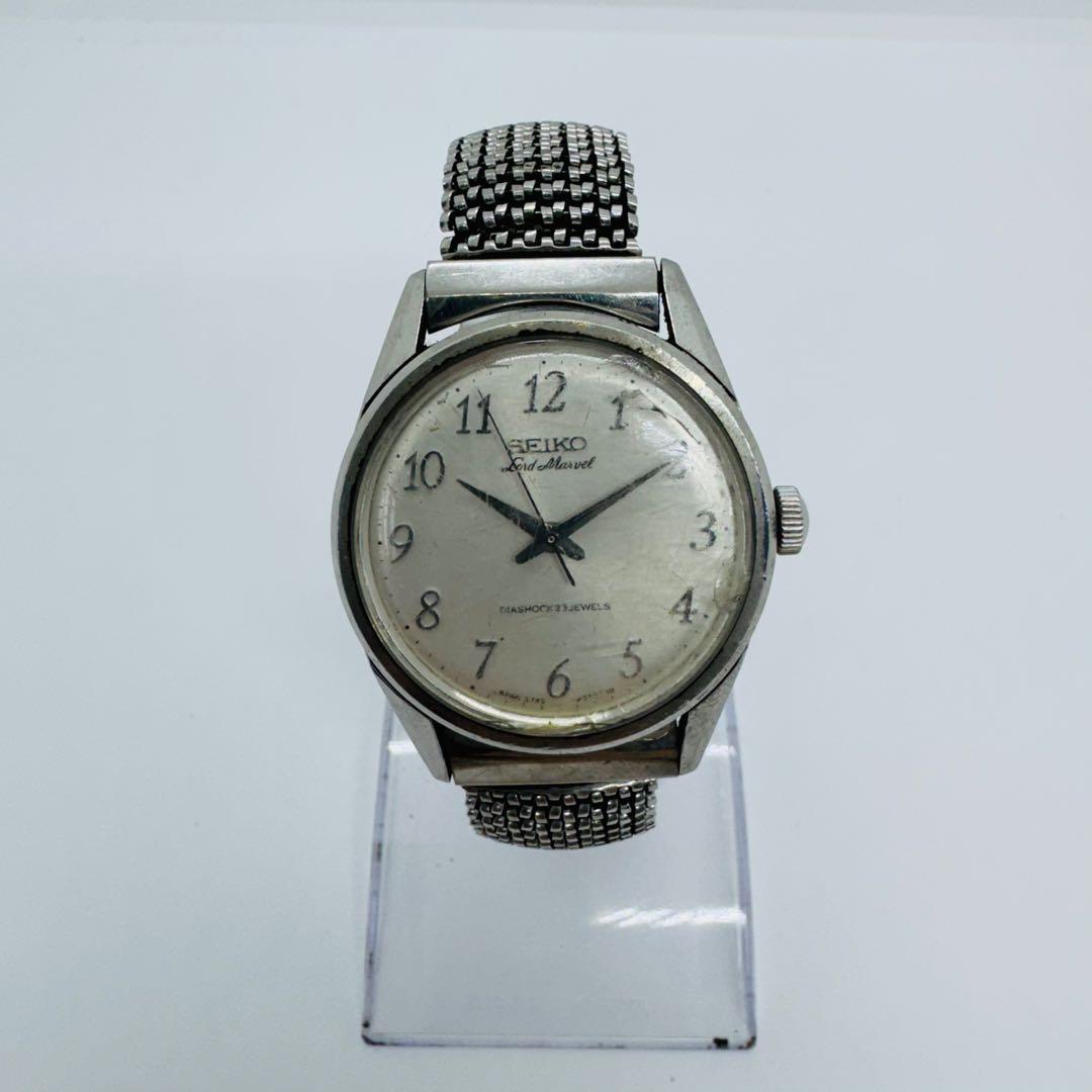 ✨SEIKO✨セイコー✨ロードマーベル✨ホワイト文字盤✨23JEWELS✨腕時計