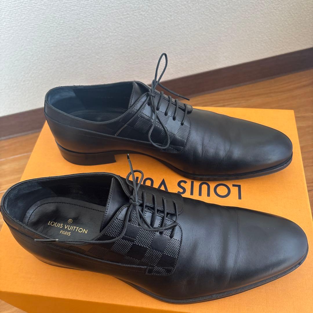 LOUIS VUITTON ダミエ　レザー ドレスシューズ　スニーカー　ビジネス