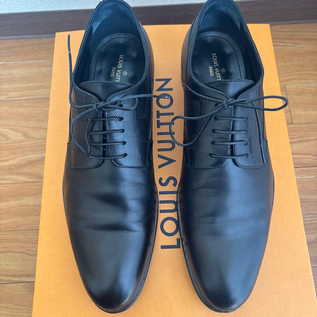 LOUIS VUITTON ダミエ　レザー ドレスシューズ　スニーカー　ビジネス