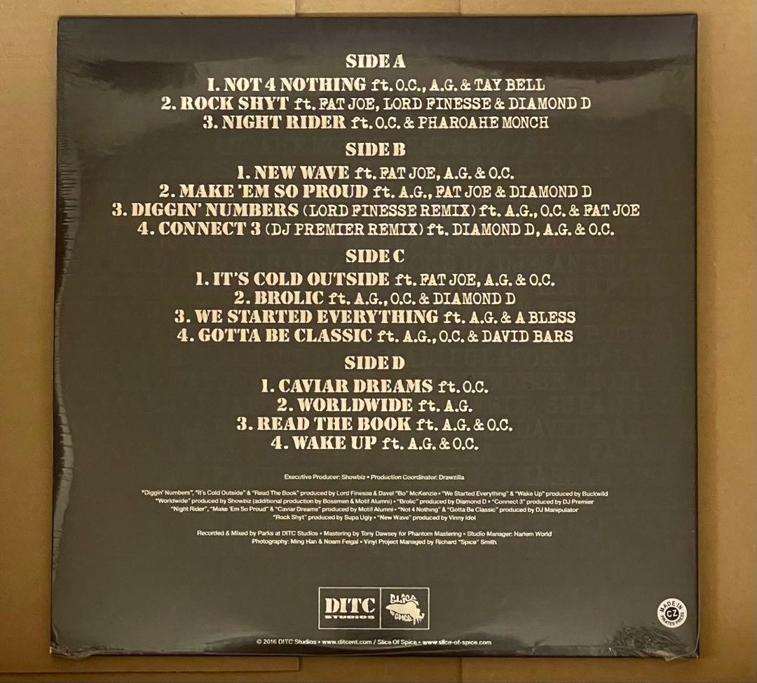 D.I.T.C. ‎– DITC Studios テストプレス&未開封盤セット