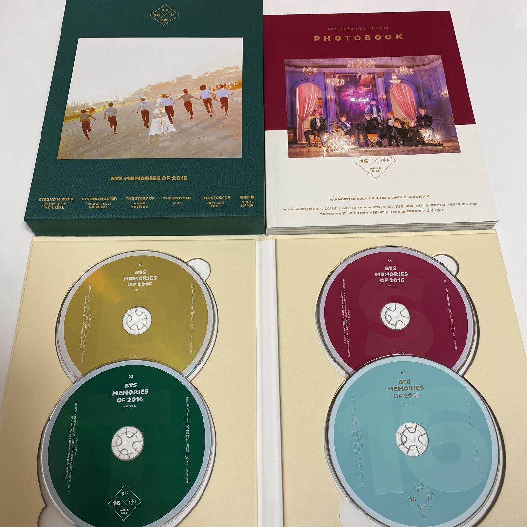 BTS MEMORIES of 2016　BTSメモリーズ2016 トレカ付き