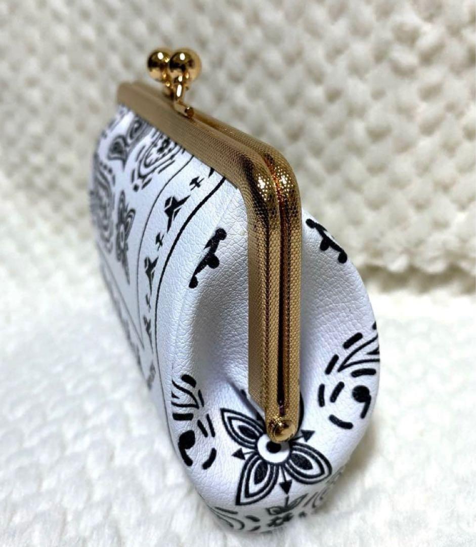 TATSU様 新品】A.D.M.J バンダナ柄 がま口 財布