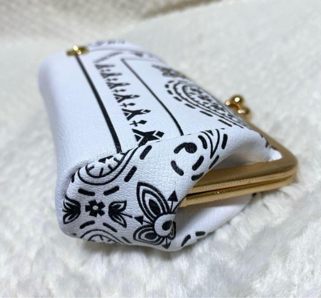 TATSU様 新品】A.D.M.J バンダナ柄 がま口 財布
