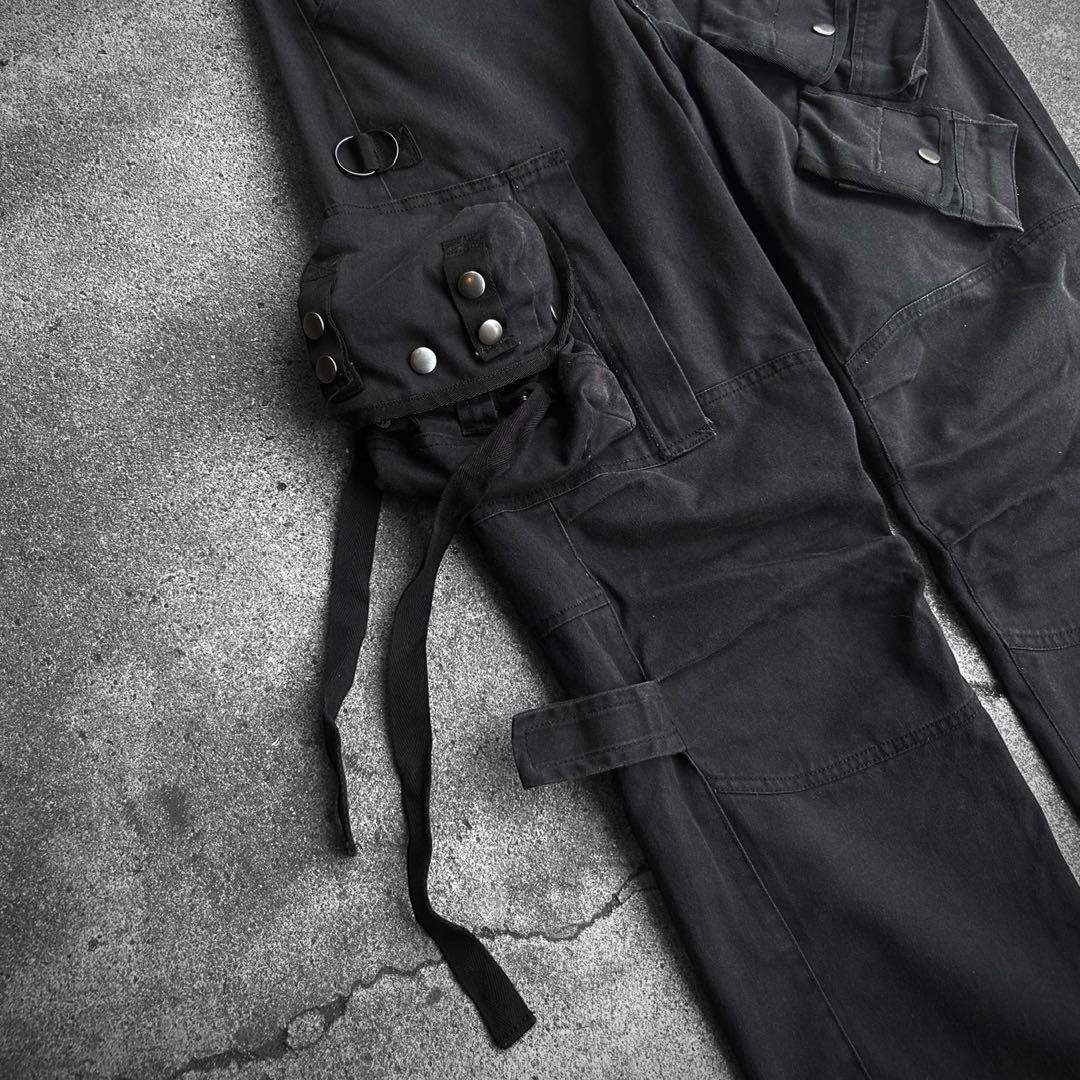 00's Archive 3Dマルチポケット ギミックカーゴパンツ Y2K